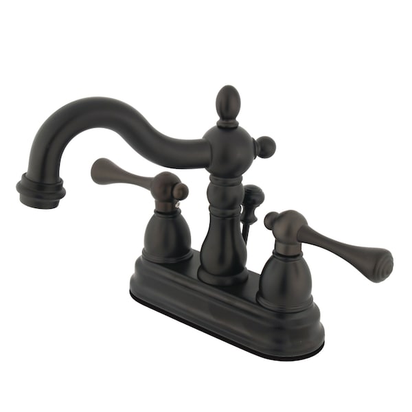 4" Centerset Bathroom Faucet, Oil Rubbed Bronze